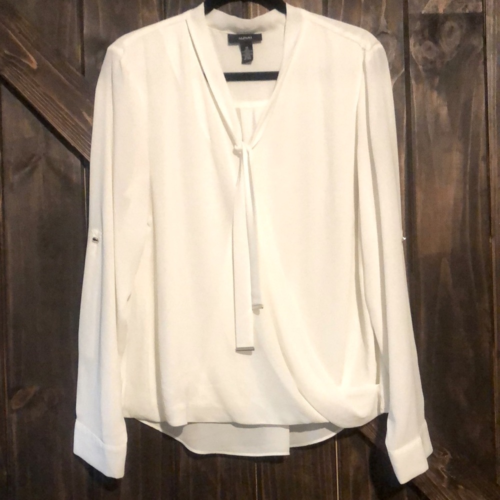 Alfani tie blouse